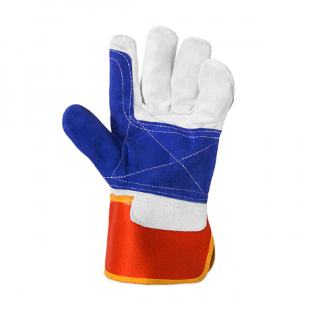 تولید دستکش کار کف دوبل چرمی