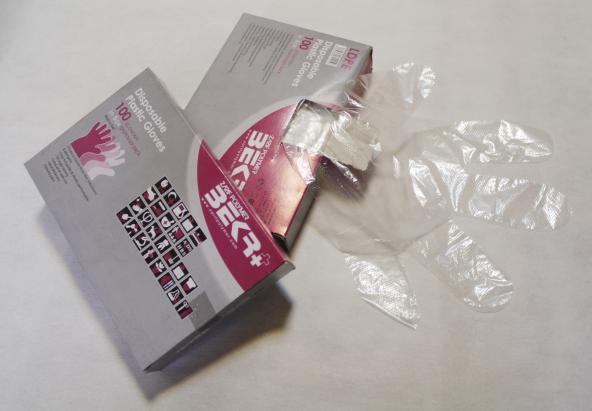 سفارش عمده دستکش نایلونی یکبار مصرف