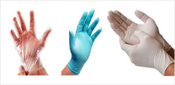 تفاوت انواع دستکش های پزشکی