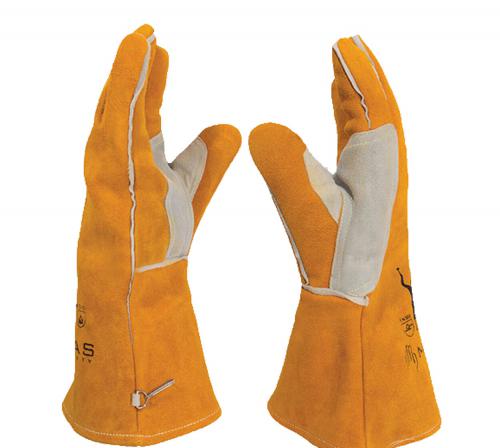 واحد تولیدی دستکش جوشکاری چرم مقاوم