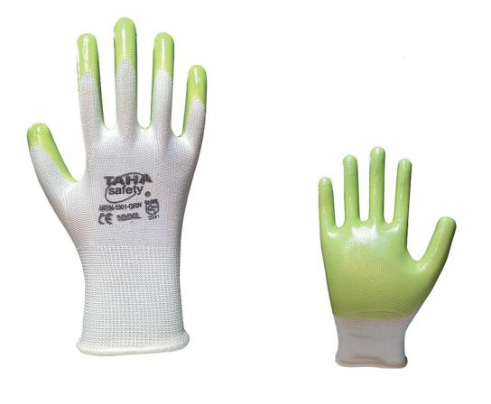 واحد تولیدی دستکش کار کف مواد نیتریل