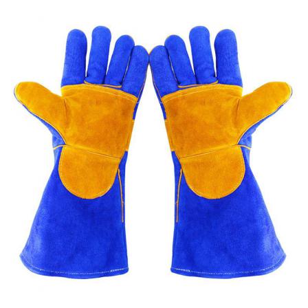 عمده فروشی دستکش جوشکاری پارچه ای دوبل