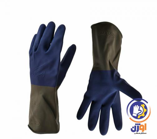 قیمت تولیدی دستکش بنایی لاستیکی