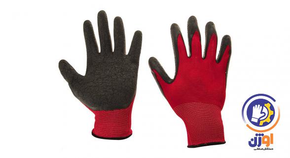 بررسی کیفی دستکش بنایی سه لایه